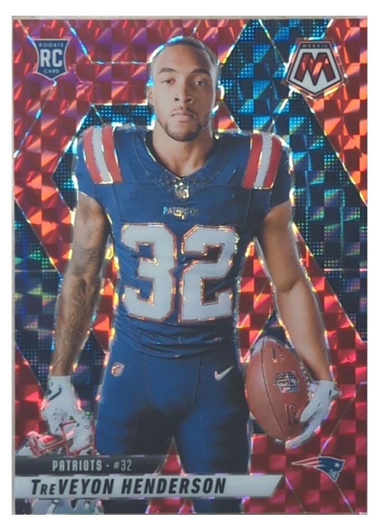 2025 Panini Mosaic Base Set TreVeyon Henderson #325 card