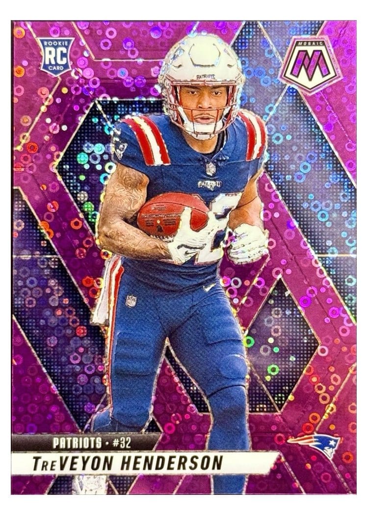 2025 Panini Mosaic Base Set TreVeyon Henderson #325 card