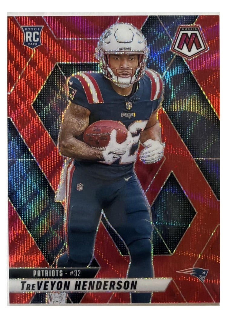 2025 Panini Mosaic Base Set TreVeyon Henderson #325 card