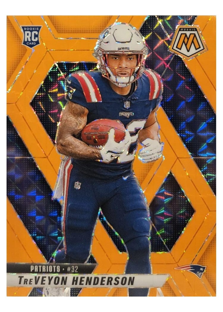 2025 Panini Mosaic Base Set TreVeyon Henderson #325 card