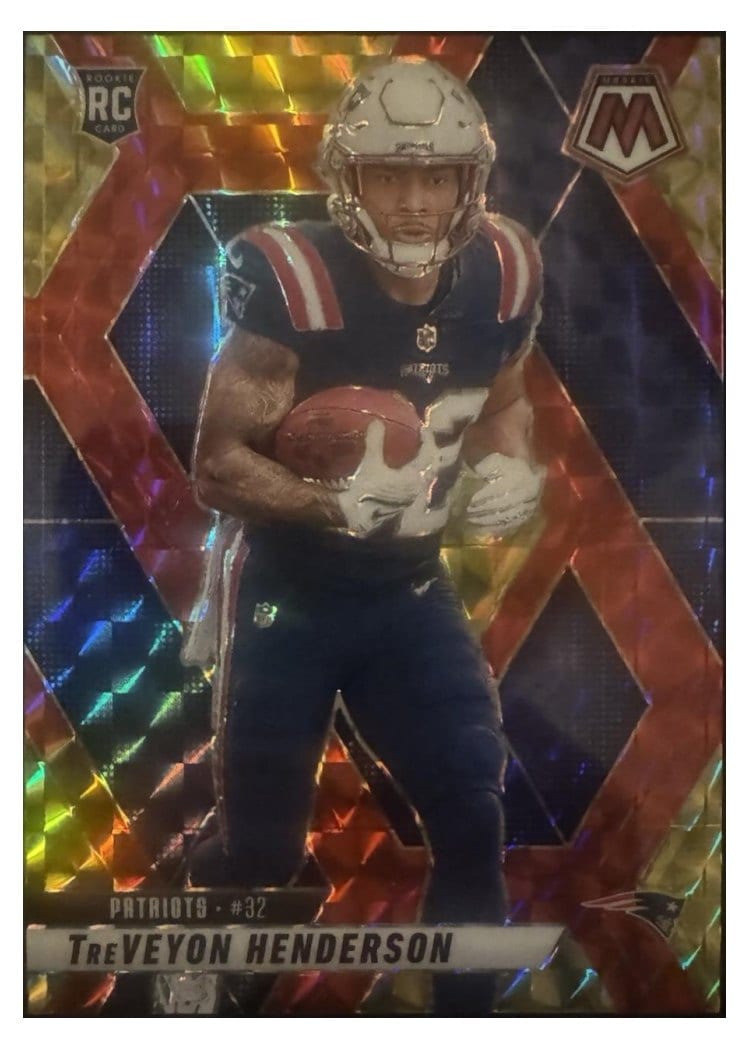 2025 Panini Mosaic Base Set TreVeyon Henderson #325 card