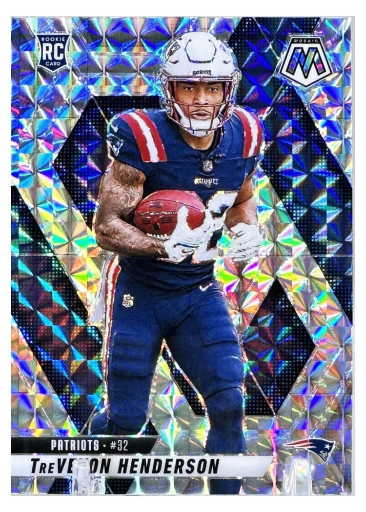 2025 Panini Mosaic Base Set TreVeyon Henderson #325 card