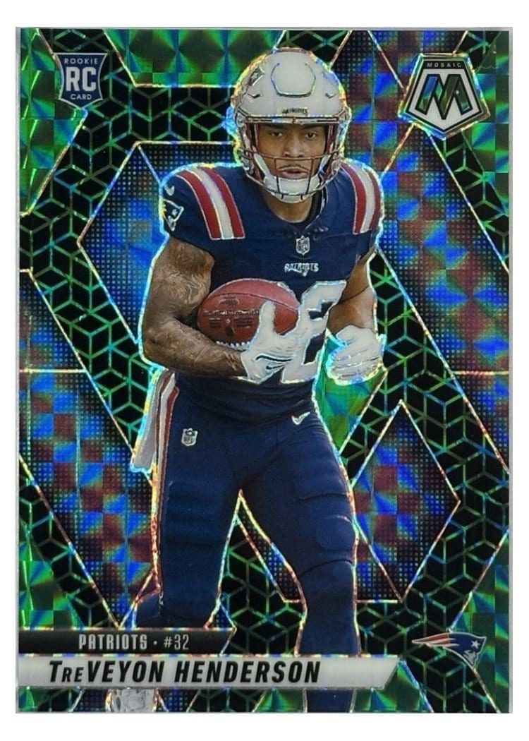 2025 Panini Mosaic Base Set TreVeyon Henderson #325 card