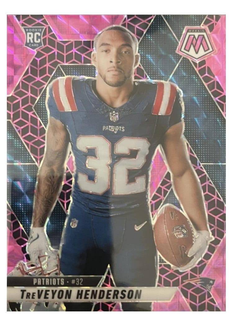 2025 Panini Mosaic Base Set TreVeyon Henderson #325 card