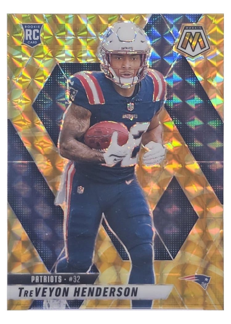 2025 Panini Mosaic Base Set TreVeyon Henderson #325 card