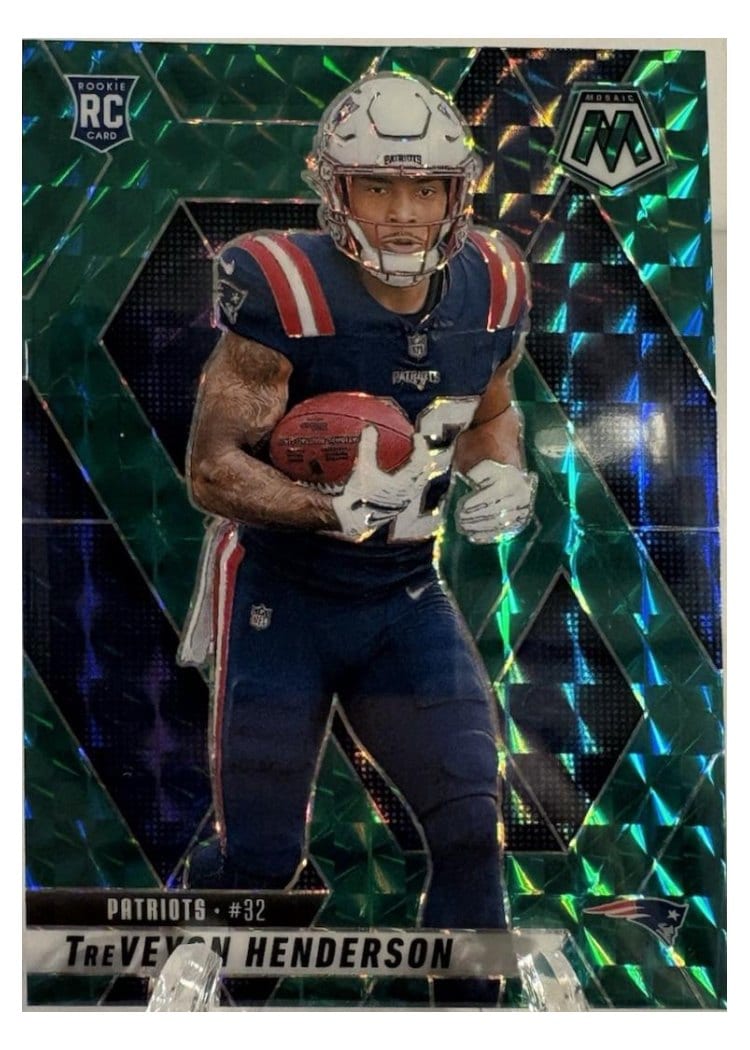 2025 Panini Mosaic Base Set TreVeyon Henderson #325 card