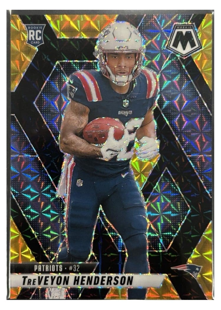 2025 Panini Mosaic Base Set TreVeyon Henderson #325 card