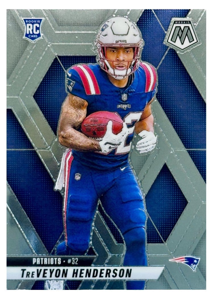 2025 Panini Mosaic Base Set TreVeyon Henderson #325 card