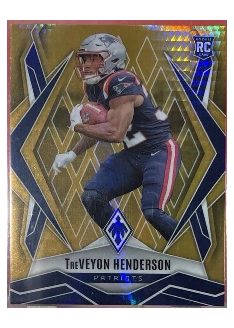 2025 Panini Phoenix TreVeyon Henderson #187 card