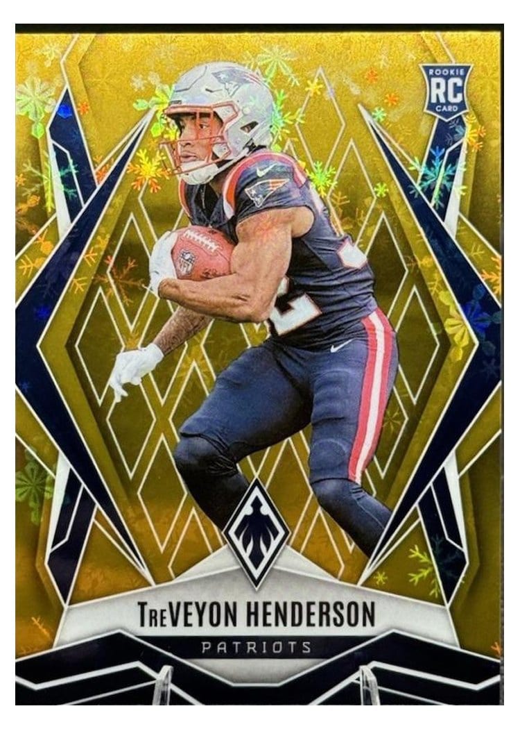 2025 Panini Phoenix TreVeyon Henderson #187 card