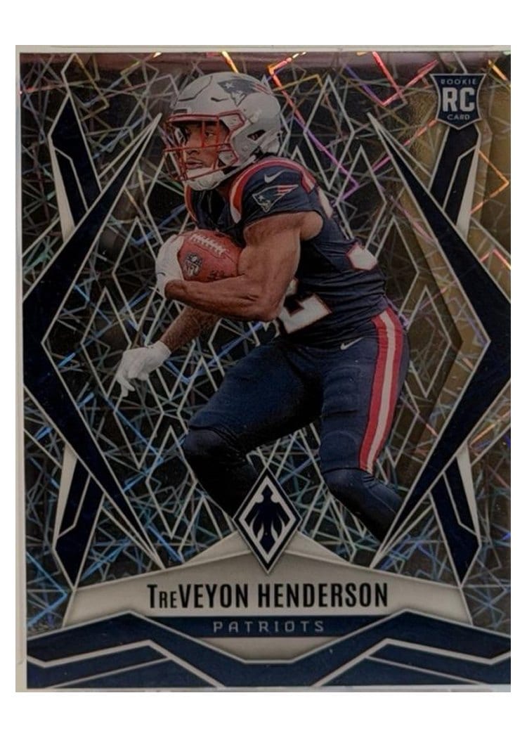 2025 Panini Phoenix TreVeyon Henderson #187 card