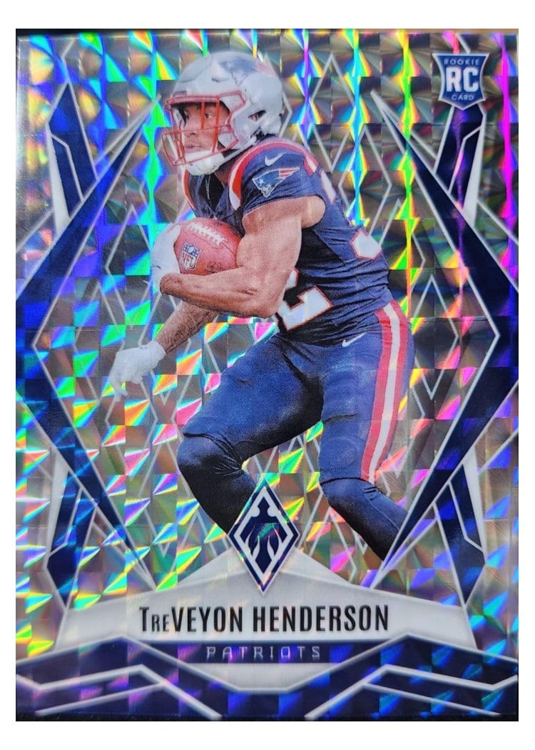 2025 Panini Phoenix TreVeyon Henderson #187 card