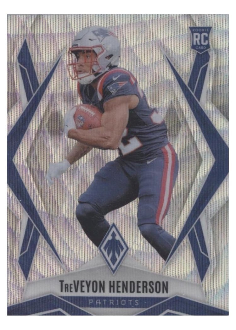 2025 Panini Phoenix TreVeyon Henderson #187 card