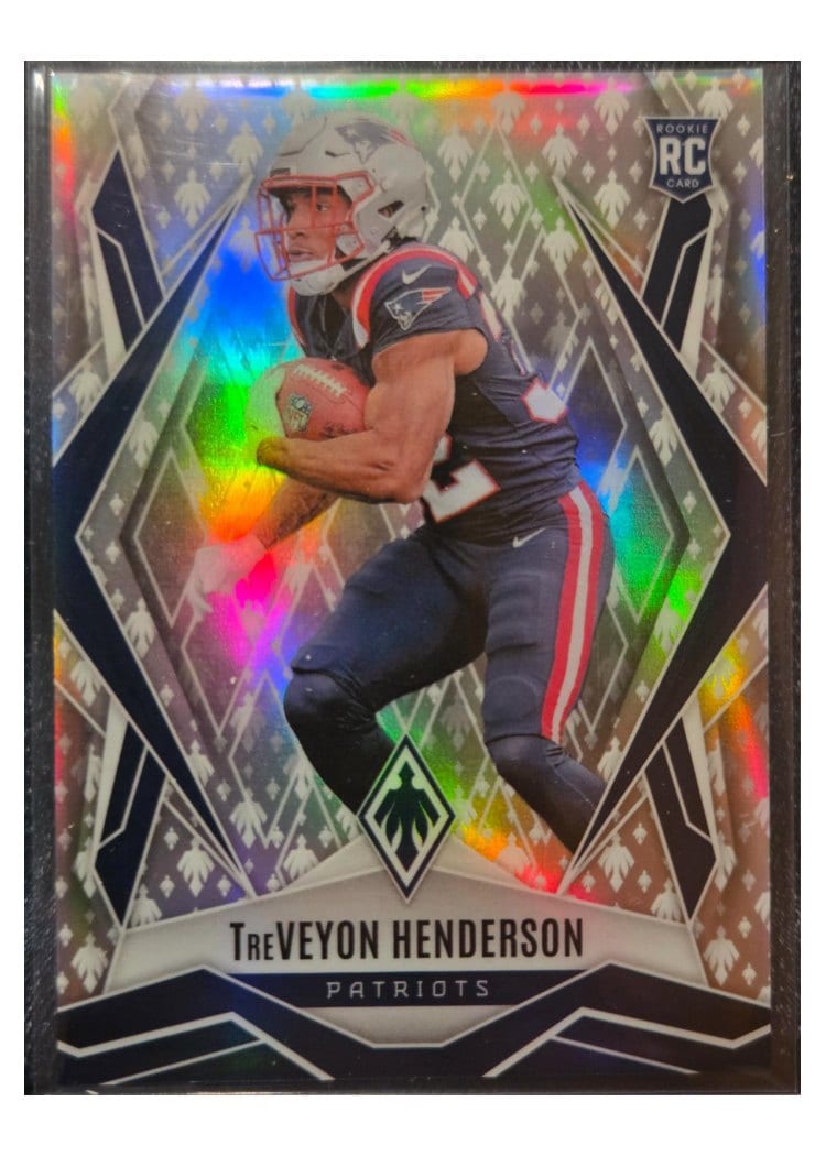 2025 Panini Phoenix TreVeyon Henderson #187 card