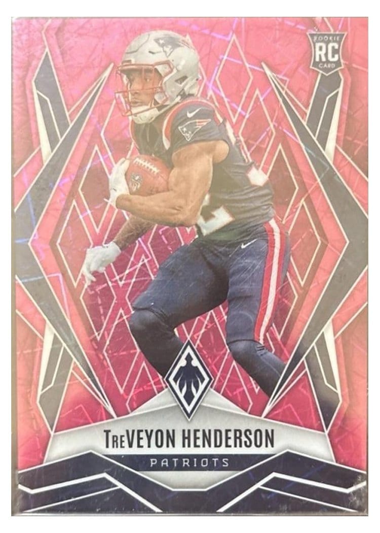 2025 Panini Phoenix TreVeyon Henderson #187 card