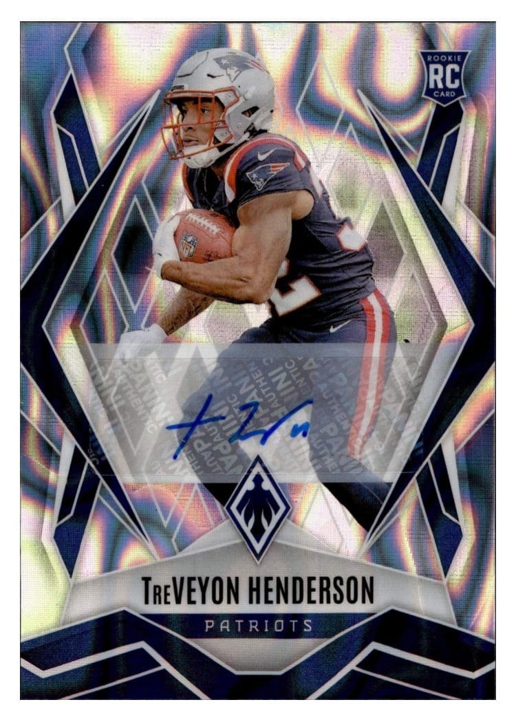 2025 Panini Phoenix TreVeyon Henderson #187 card