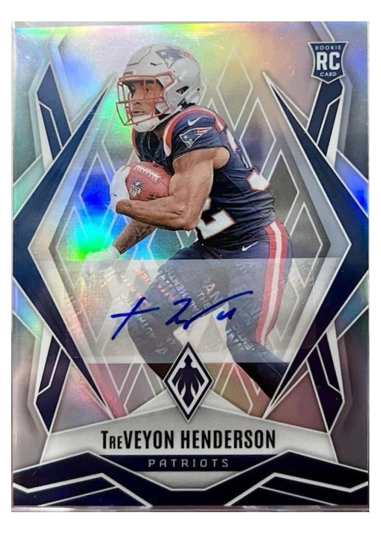 2025 Panini Phoenix TreVeyon Henderson #187 card