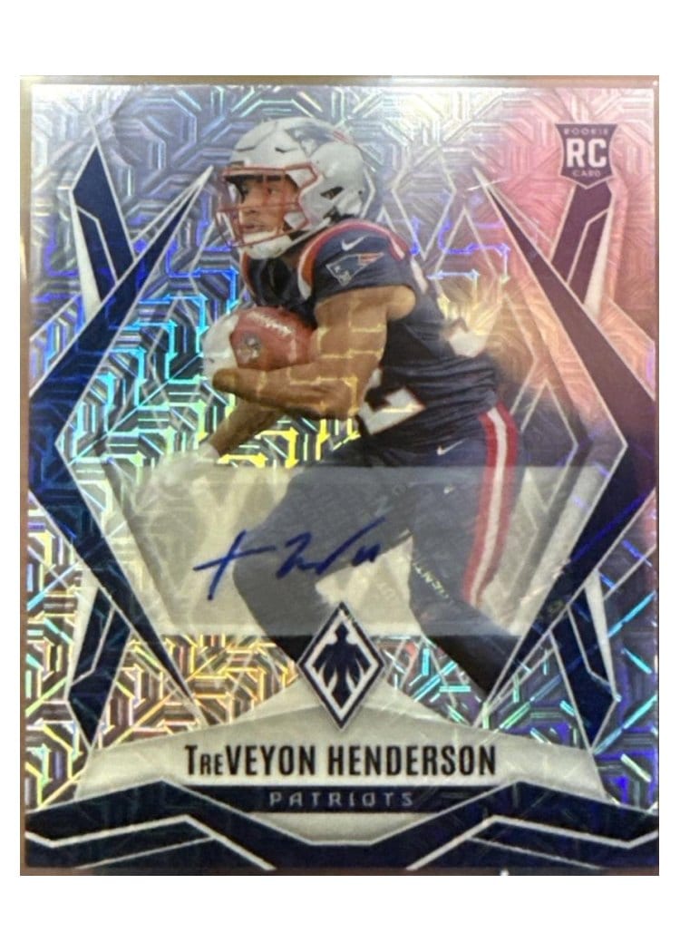 2025 Panini Phoenix TreVeyon Henderson #187 card