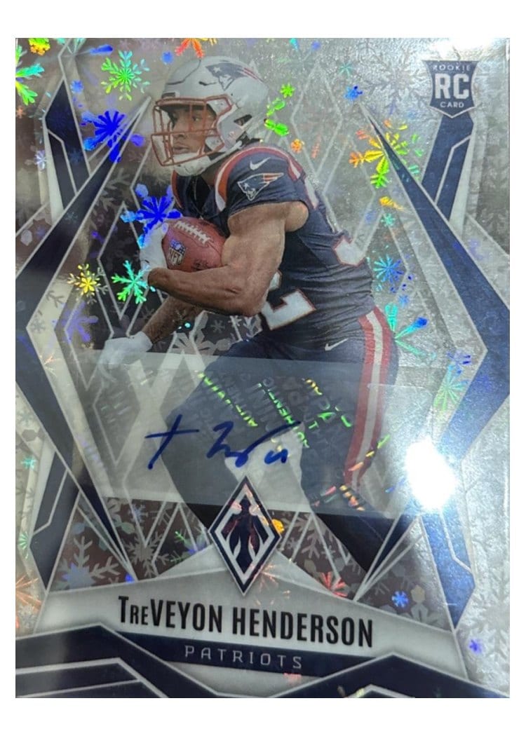 2025 Panini Phoenix TreVeyon Henderson #187 card