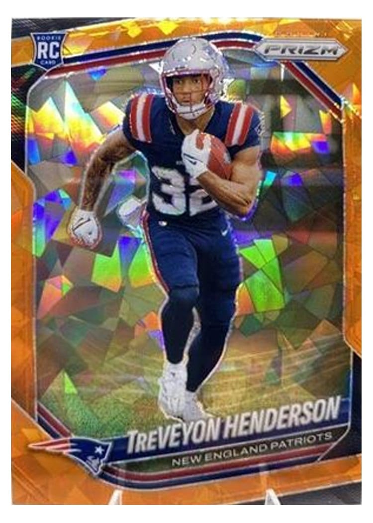 2025 Panini Prizm Base Set TreVeyon Henderson #343 card