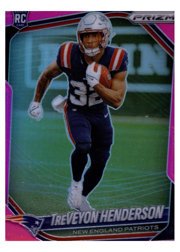 2025 Panini Prizm Base Set TreVeyon Henderson #343 card