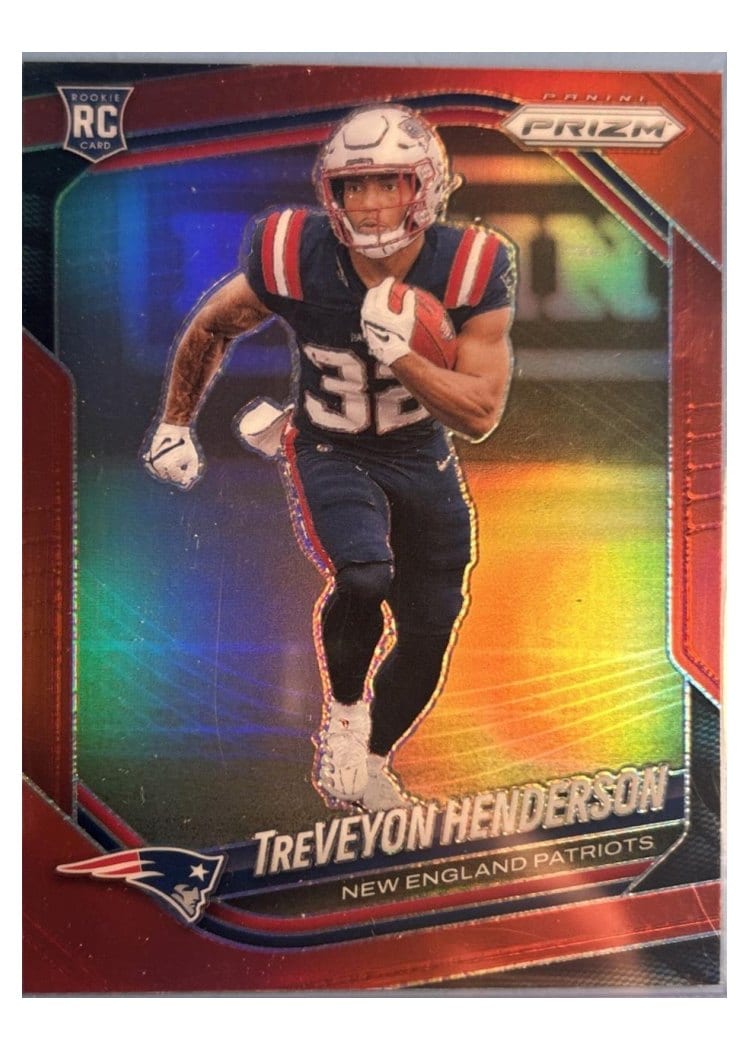 2025 Panini Prizm Base Set TreVeyon Henderson #343 card