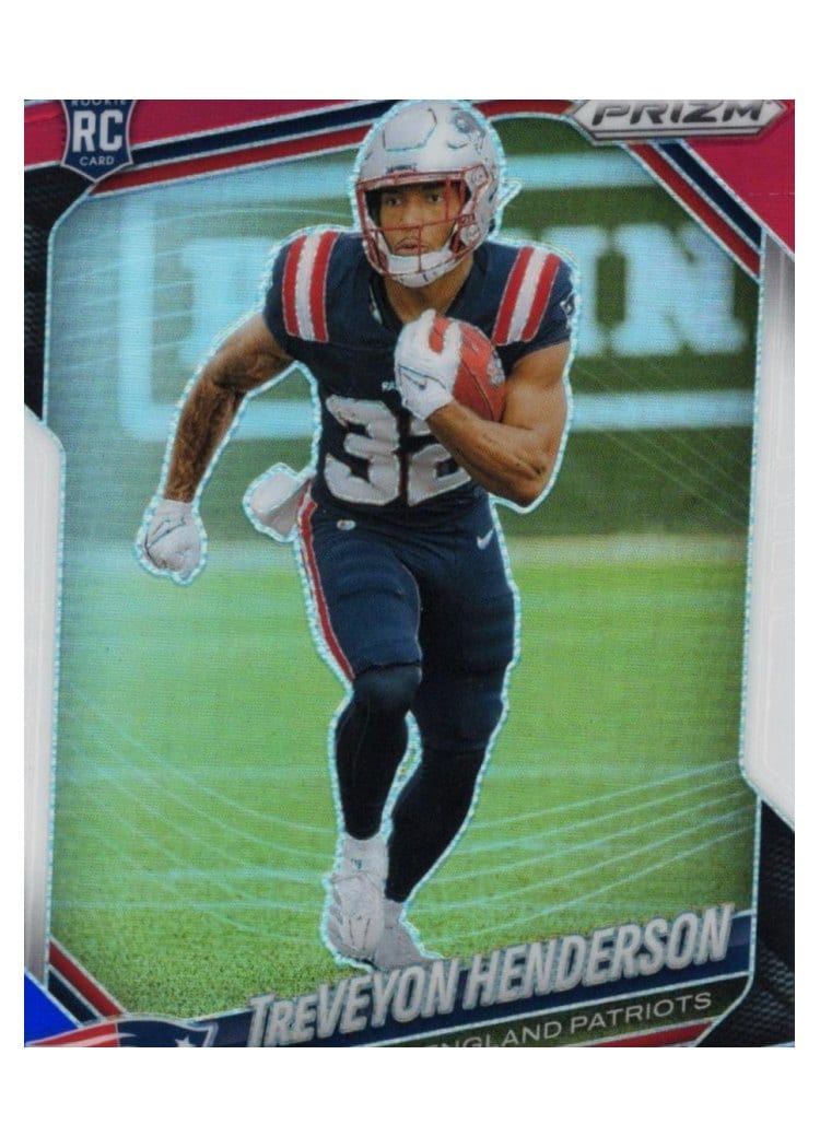 2025 Panini Prizm Base Set TreVeyon Henderson #343 card