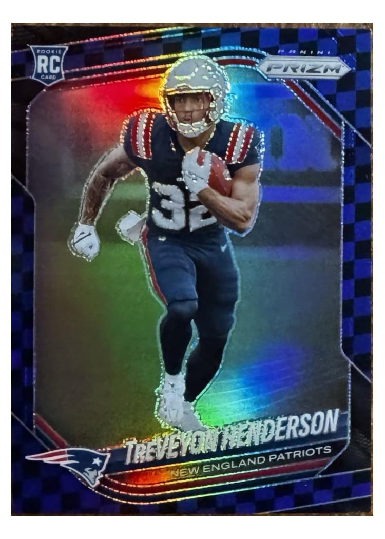 2025 Panini Prizm Base Set TreVeyon Henderson #343 card