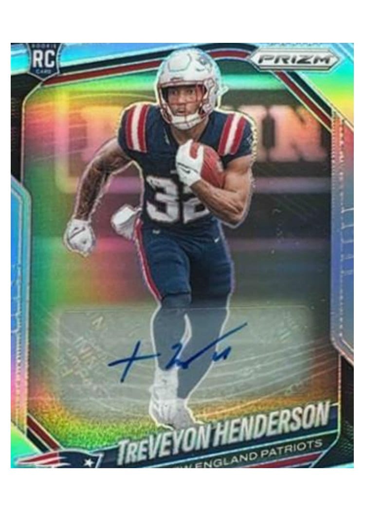 2025 Panini Prizm Base Set TreVeyon Henderson #343 card