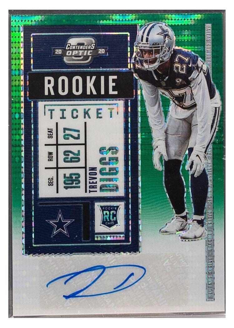 2020 Panini Contenders Optic Base Set Trevon Diggs #156 card