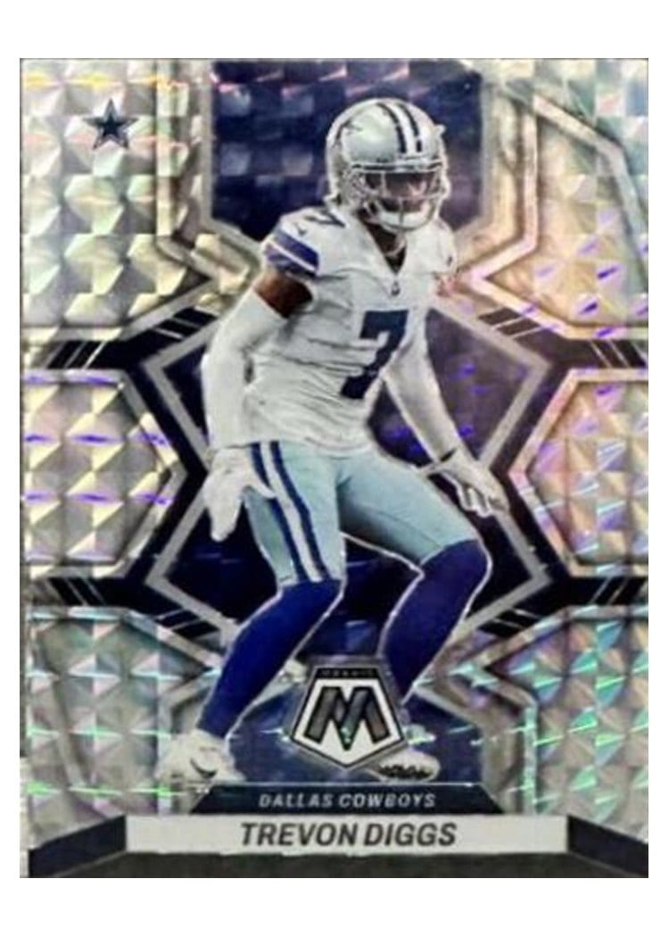 2022 Panini Mosaic Base Set Trevon Diggs #56 card