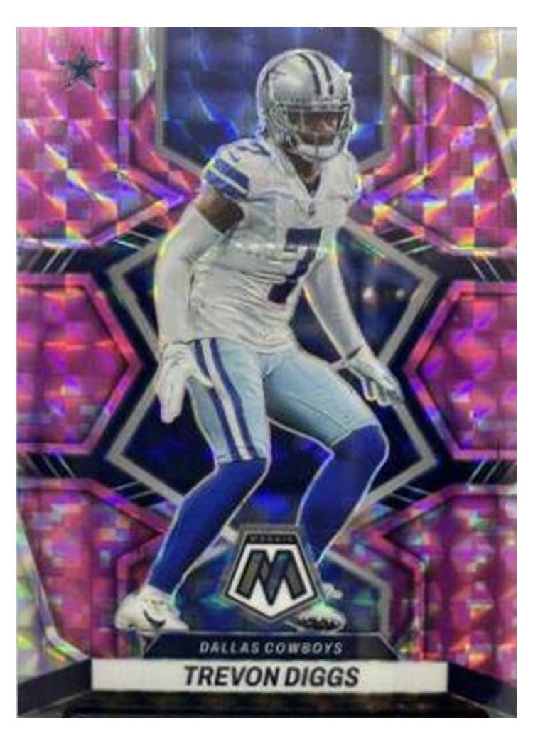 2022 Panini Mosaic Base Set Trevon Diggs #56 card