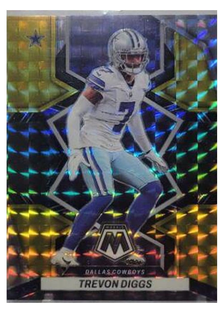 2022 Panini Mosaic Base Set Trevon Diggs #56 card