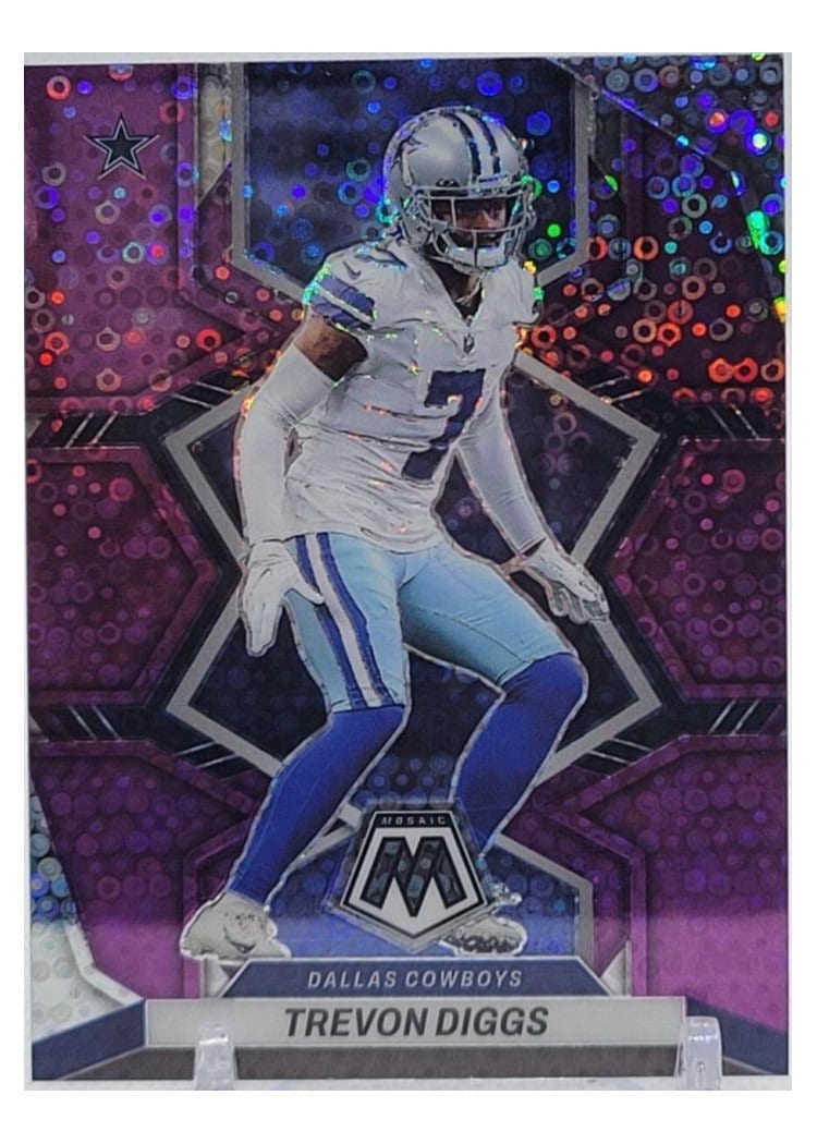 2022 Panini Mosaic Base Set Trevon Diggs #56 card