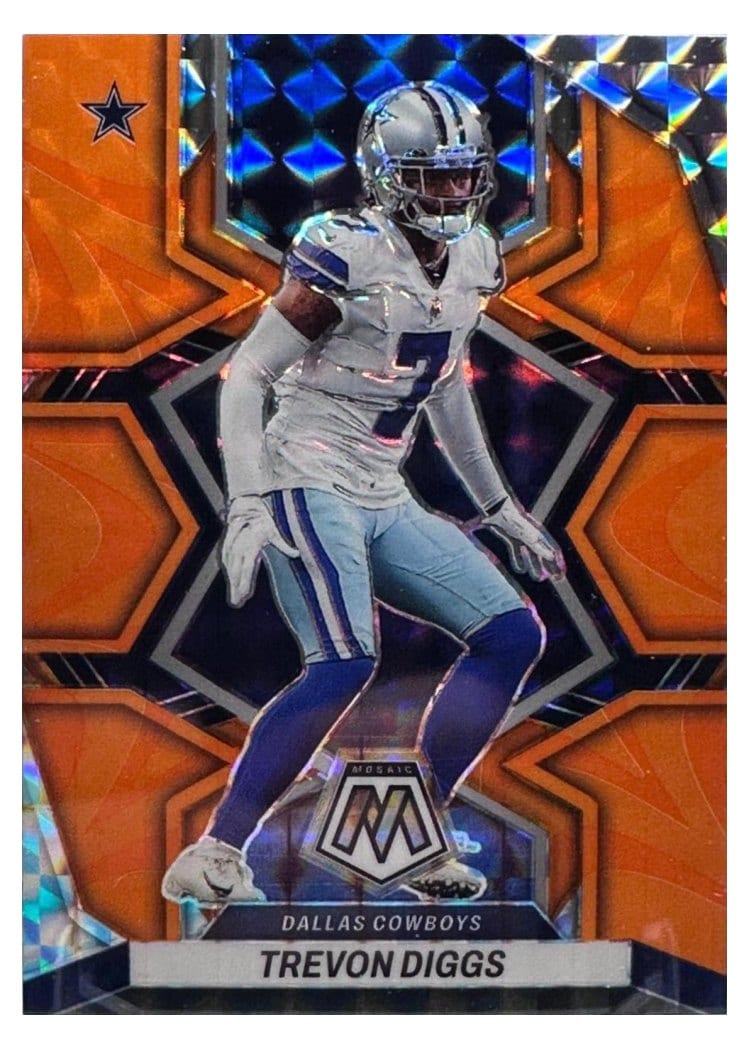2022 Panini Mosaic Base Set Trevon Diggs #56 card