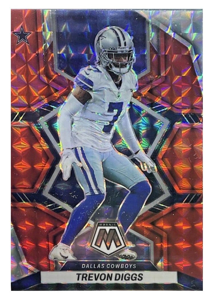2022 Panini Mosaic Base Set Trevon Diggs #56 card