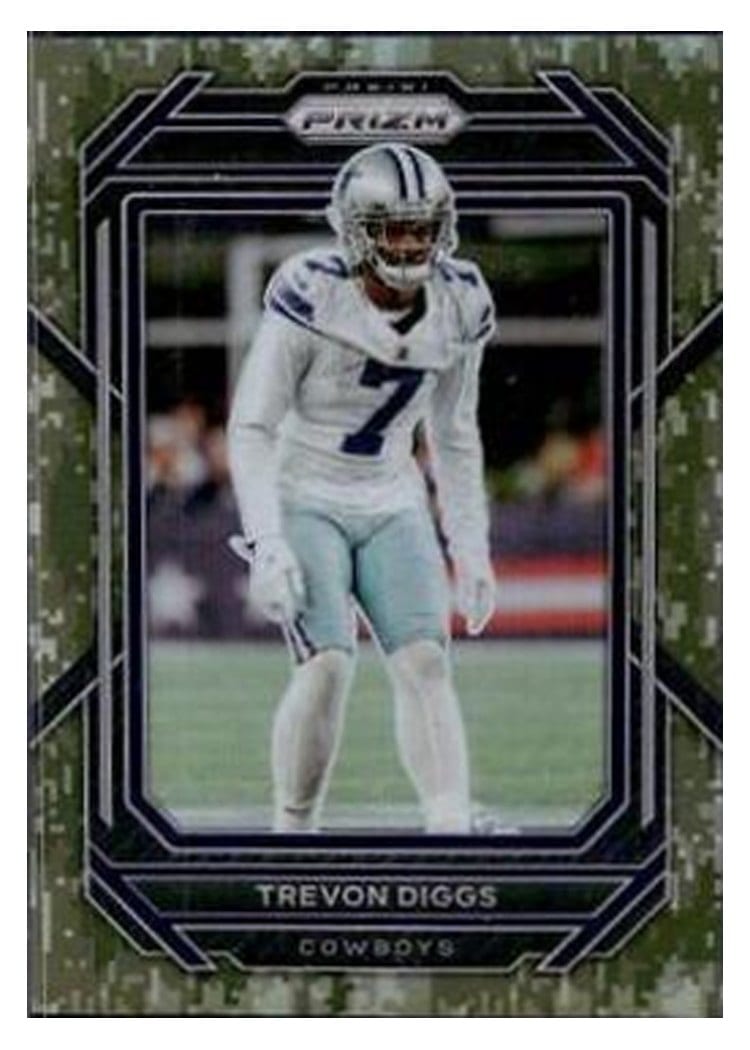 2022 Panini Prizm Base Set Trevon Diggs #83 card