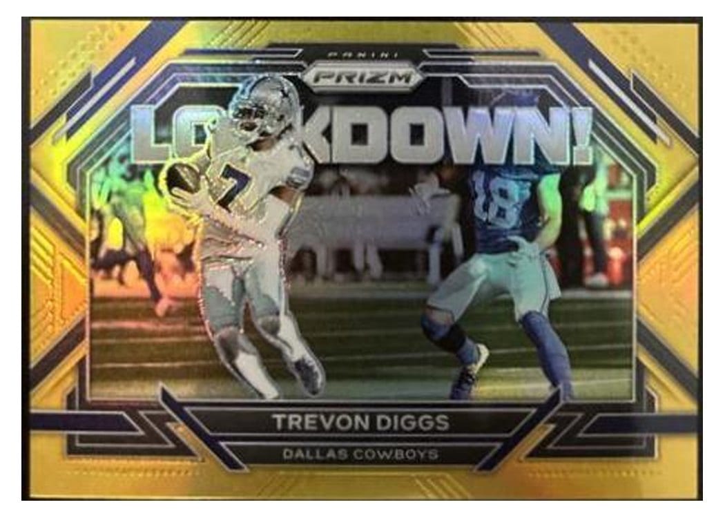 2022 Panini Prizm Base Set Trevon Diggs #83 card