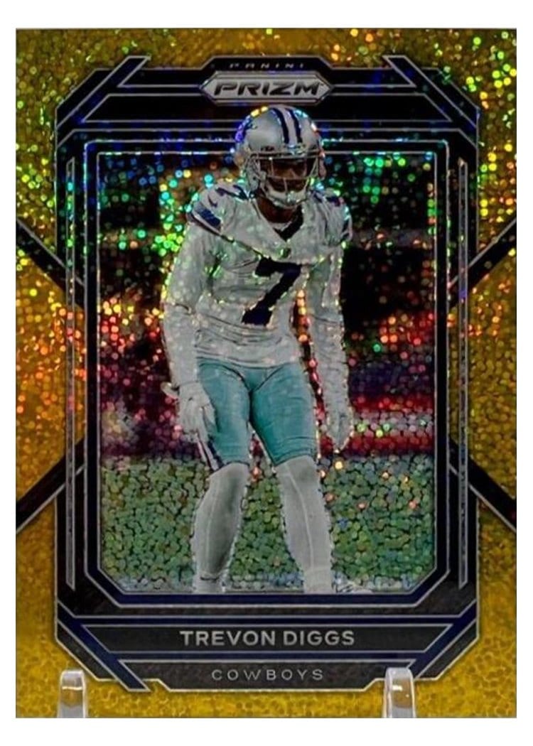 2022 Panini Prizm Base Set Trevon Diggs #83 card