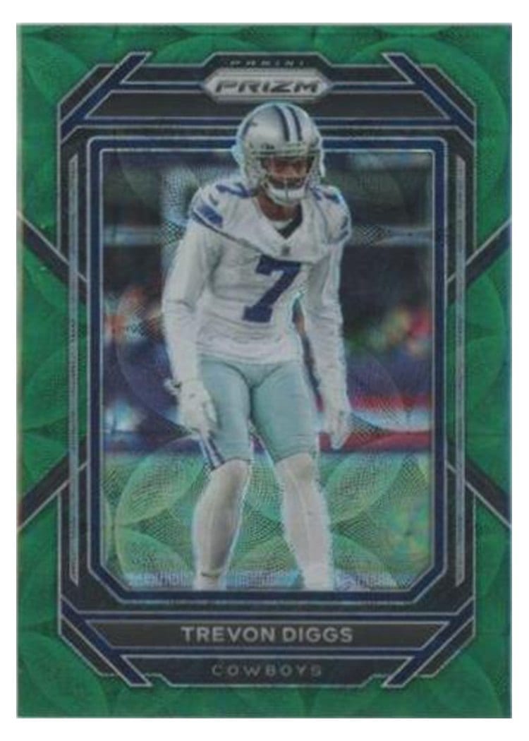 2022 Panini Prizm Base Set Trevon Diggs #83 card