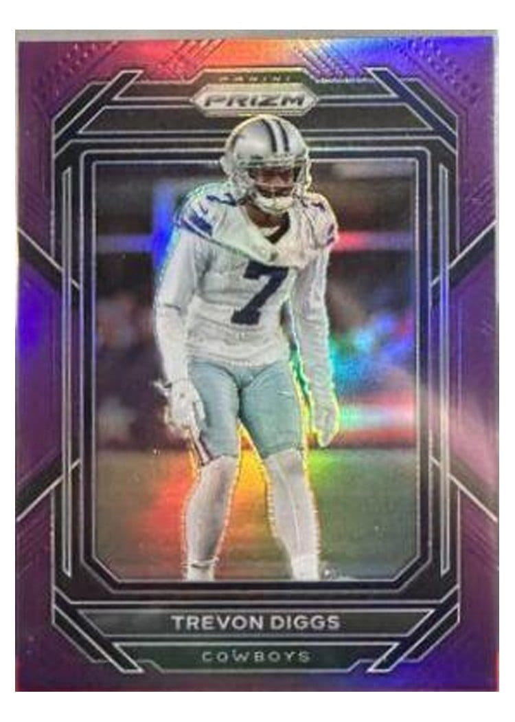 2022 Panini Prizm Base Set Trevon Diggs #83 card