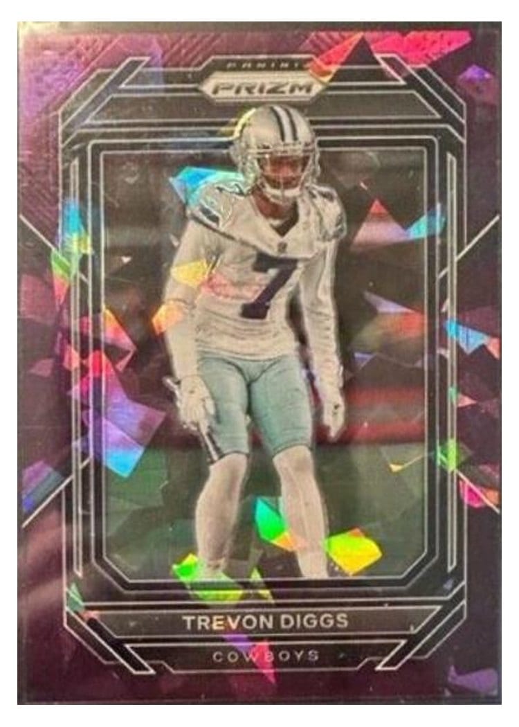 2022 Panini Prizm Base Set Trevon Diggs #83 card