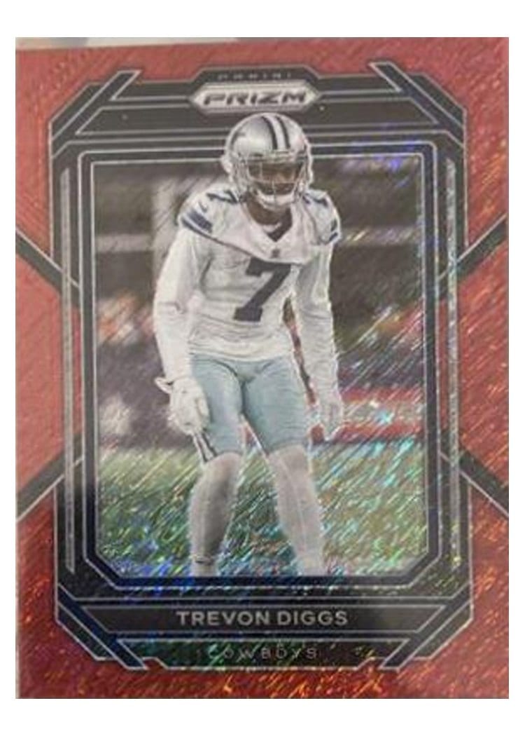 2022 Panini Prizm Base Set Trevon Diggs #83 card