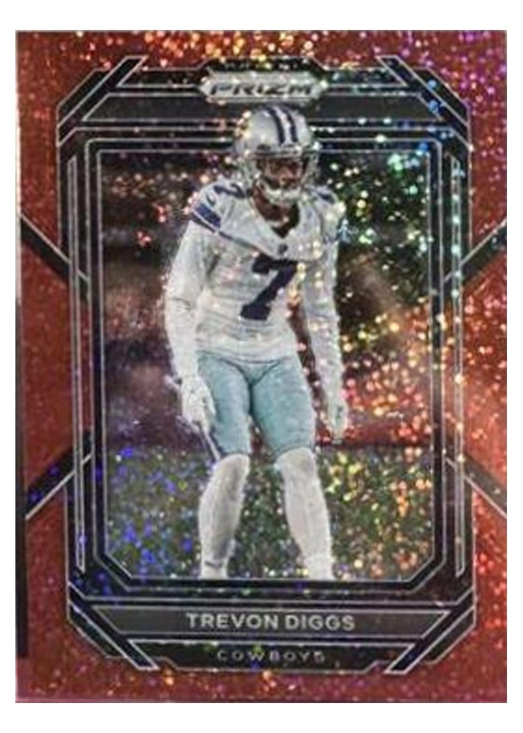 2022 Panini Prizm Base Set Trevon Diggs #83 card
