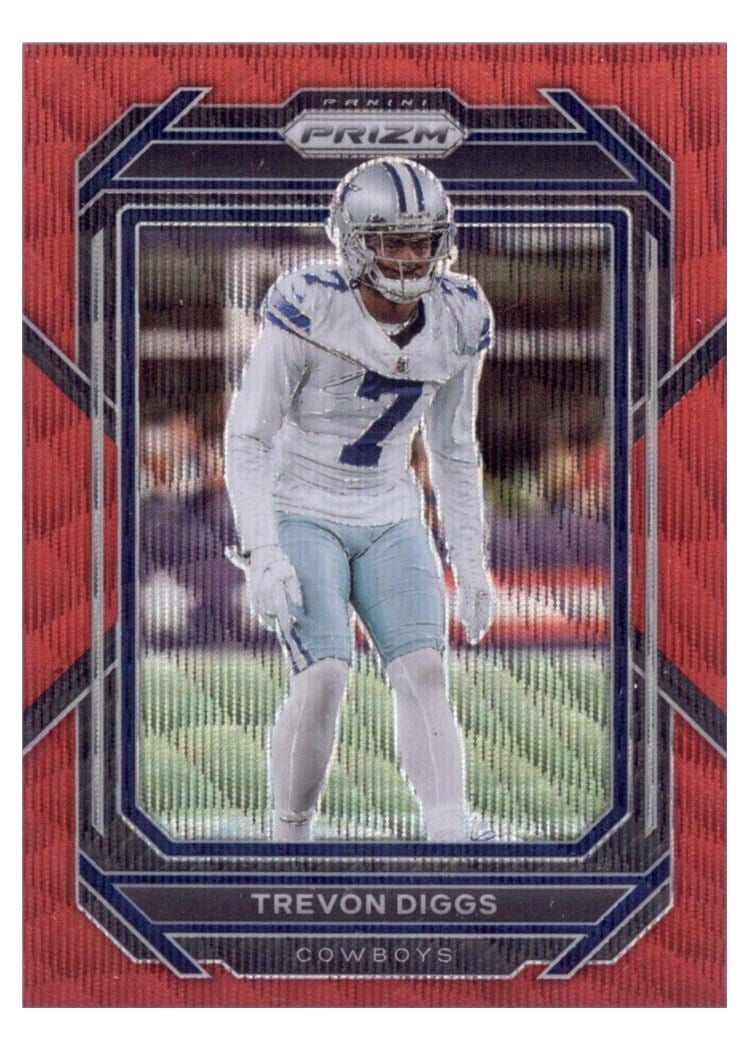 2022 Panini Prizm Base Set Trevon Diggs #83 card