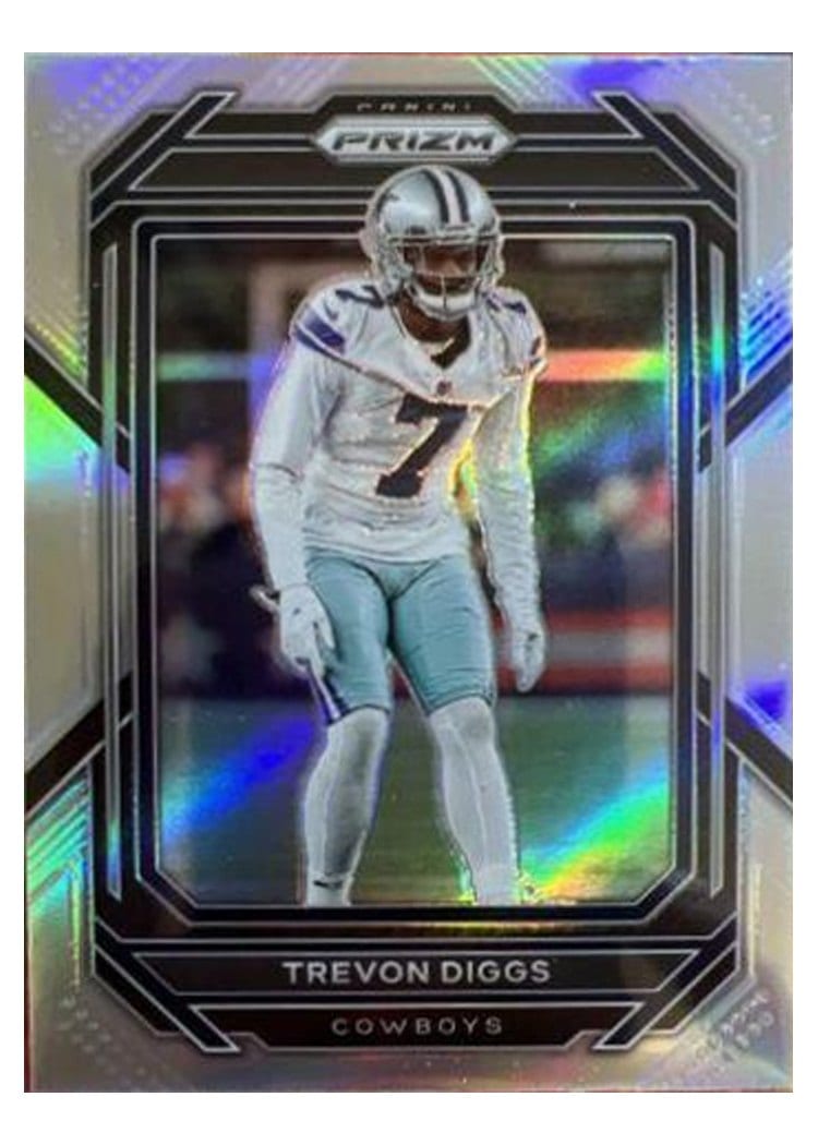 2022 Panini Prizm Base Set Trevon Diggs Silver #83 card