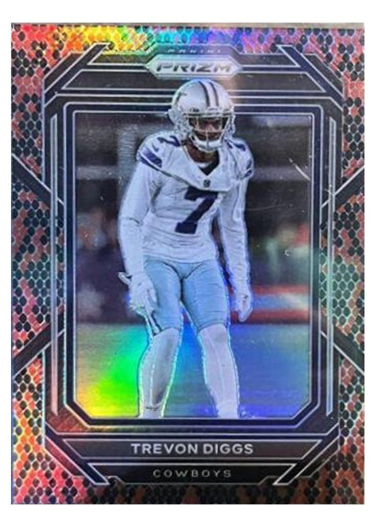 2022 Panini Prizm Base Set Trevon Diggs #83 card