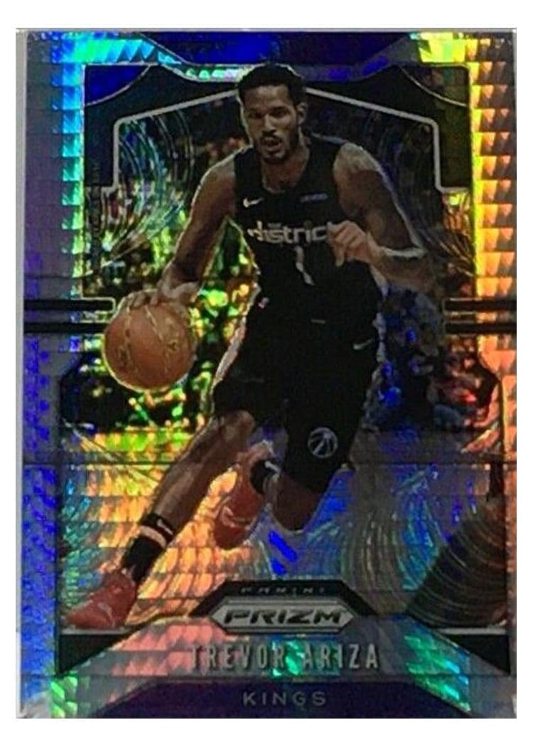 2019-20 Panini Prizm Base Set Trevor Ariza Hyper Prizm #236 card