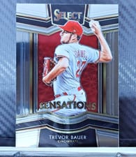 2021 Panini Select Sensations Trevor Bauer #SE-12 card
