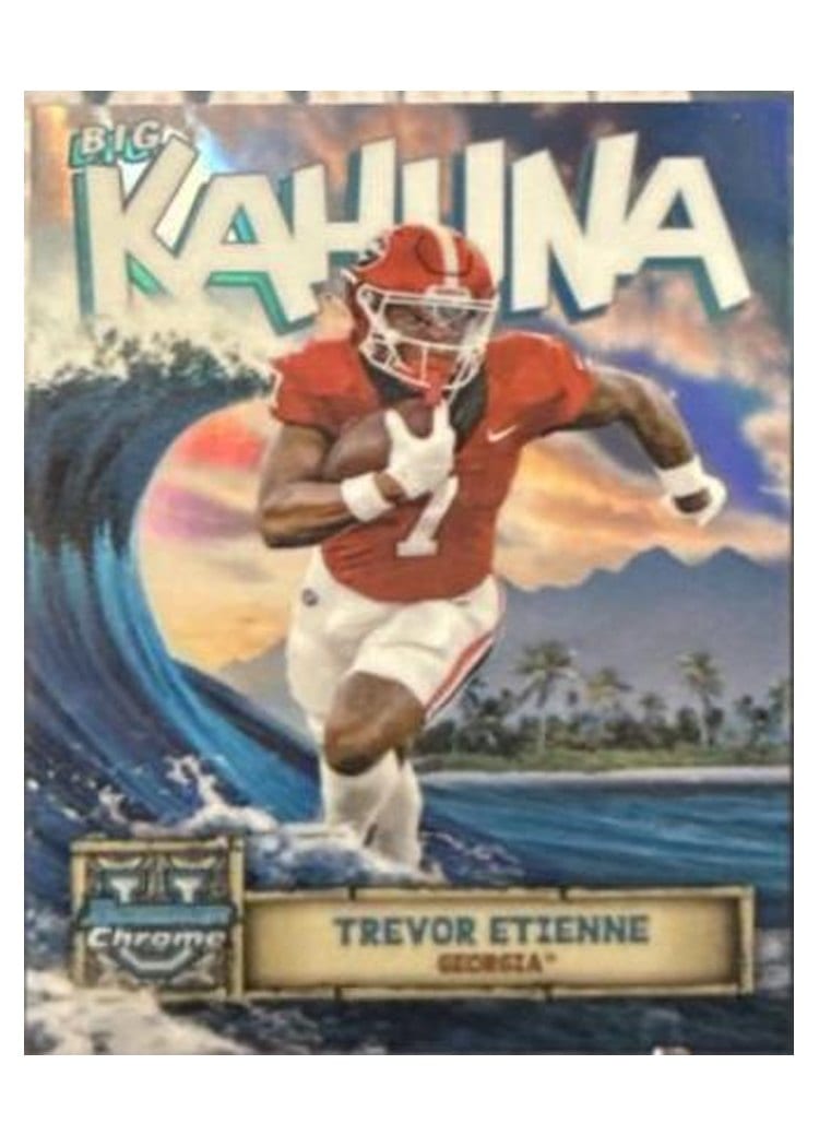 2024 Bowman University Chrome The Big Kahuna Set Trevor Etienne #BK-2 card